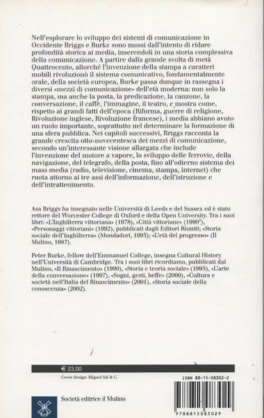 Storia sociale dei media. Da Gutenberg a Internet.