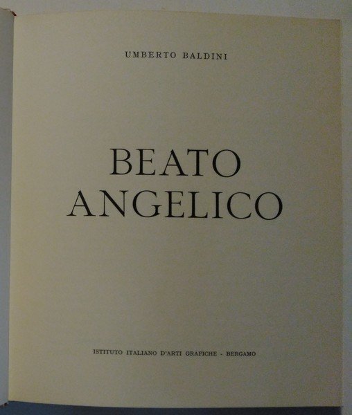 Beato angelico.