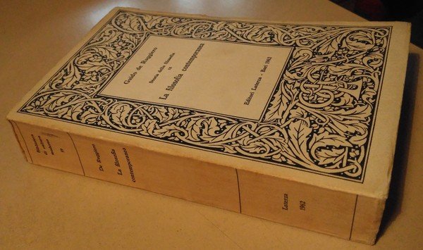 Storia della filosofia. IX. La filosofia contemporanea.