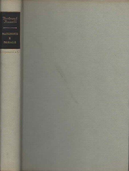 Matrimonio e morale.