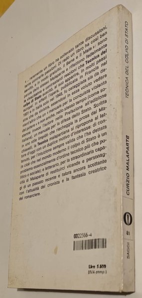 Tecnica del colpo di stato. A cura di Luigi Martellini.