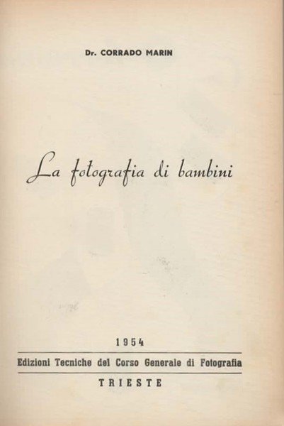 La fotografia di bambini.