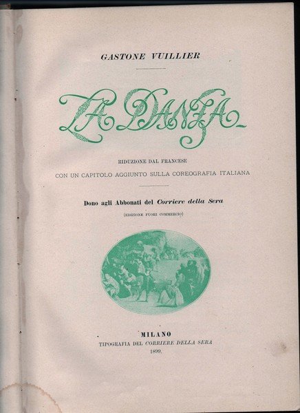 La Danza. Riduzione dal francese, con un capitolo aggiunto sulla …