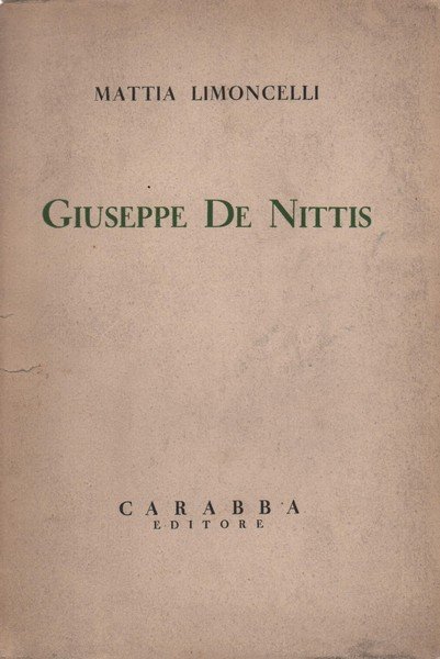 GIUSEPPE DE NITTIS