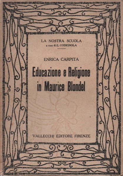 Educazione e religione in Maurice Blondel.