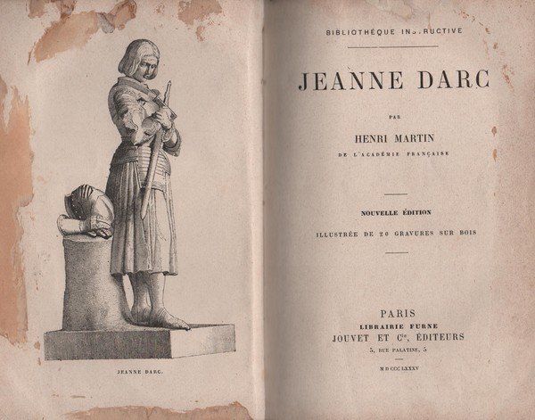 JEANNE DARC. Nouvelle edition.