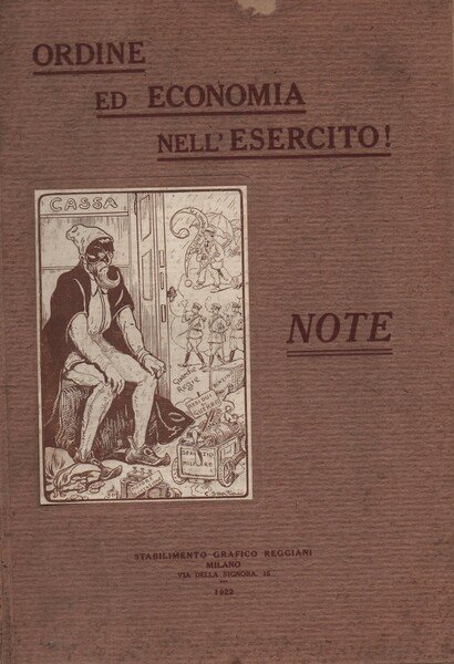 Ordine ed economia nell'esercito. Note.