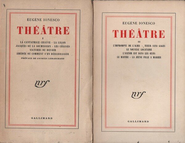 THÉÂTRE. I. [II].