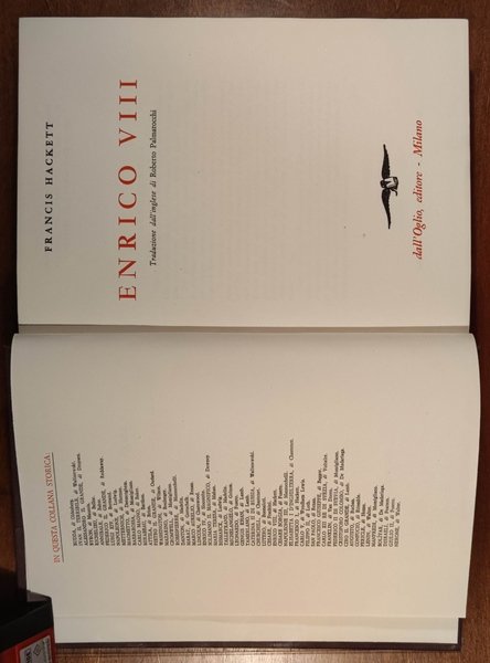 Enrico VIII. Traduzione dall'inglese di Roberto Palmarocchi.