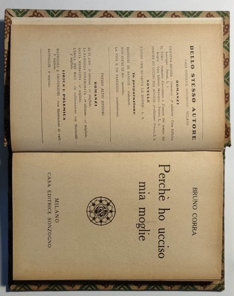 Perché ho ucciso mia moglie.