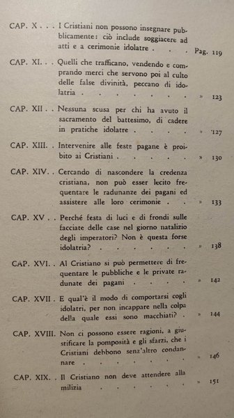 I trattati. De spectaculis - De idolatria - De poenitentia.