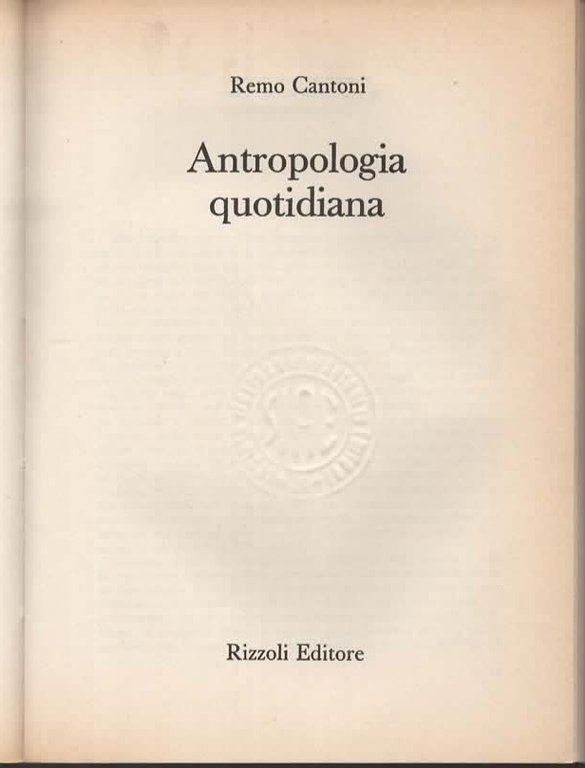 Antropologia quotidiana. | Immagine Gallery 3