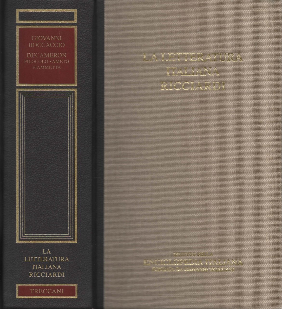 Decameron. Filocolo. Ameto. Fiammetta. A cura di Enrico Bianchi, Carlo …