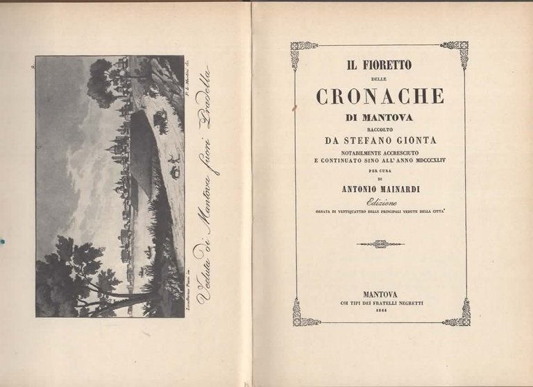 Il fioretto delle cronache di Mantova. Raccolto da Stefano Gionta. … | Immagine Gallery 4