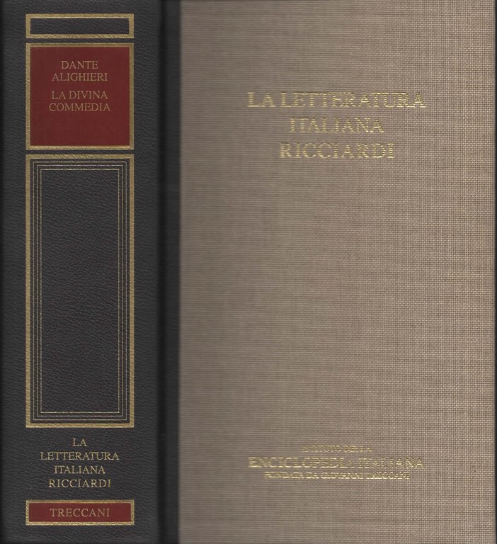 La Divina Commedia. A cura di Natalino Sapegno.