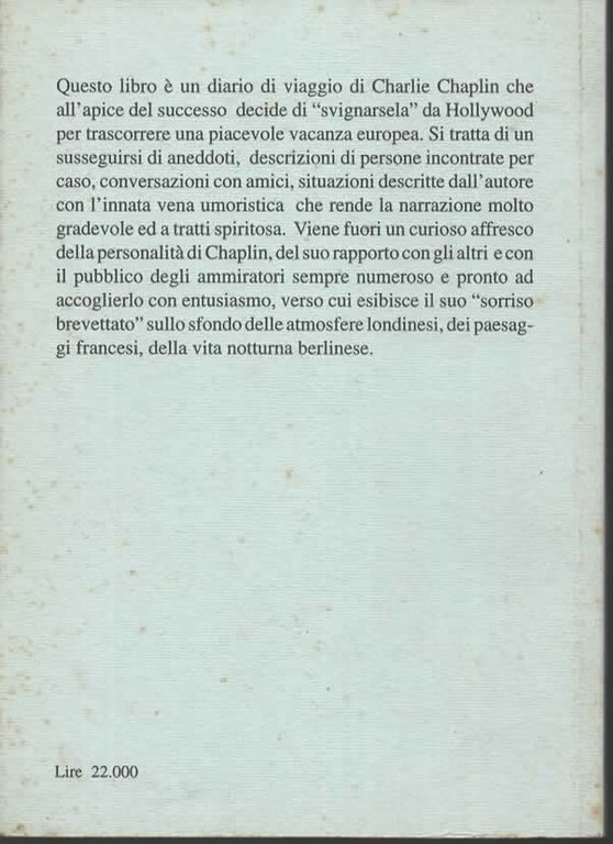 Memorie di Charlot. | Immagine Gallery 2