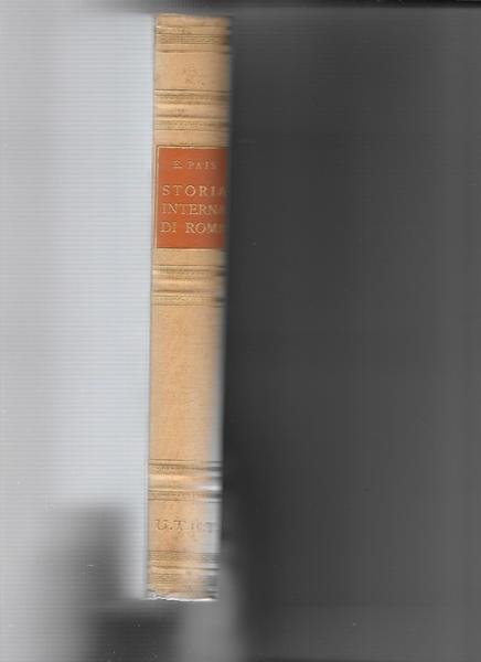 Storia interna di Roma e governo d'italia e delle provincie …