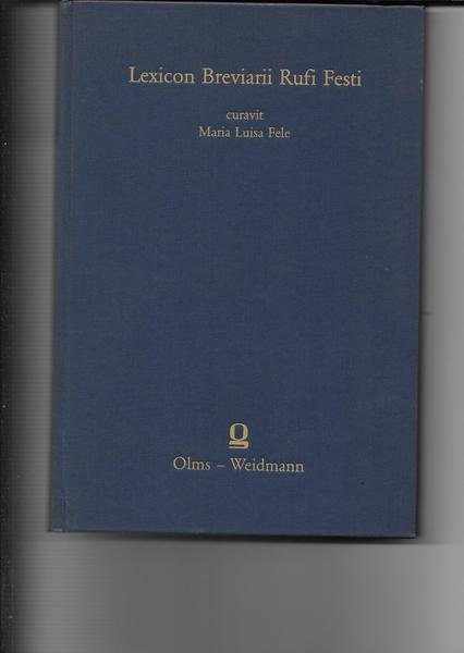 Lexicon brevarii Rufi Festi.