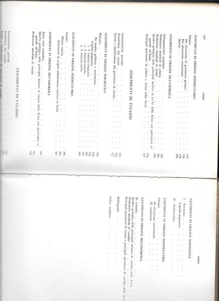 Giacimenti minerari. vol. II: giacimenti di Fe, Mn, Cr, Co, …