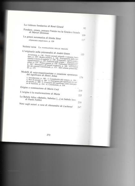 La narrazione delle origini. Saggi di Atlan, Barrow, Ceruti, Detienne, …