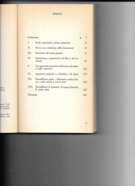 Semiotica e interpretazione.