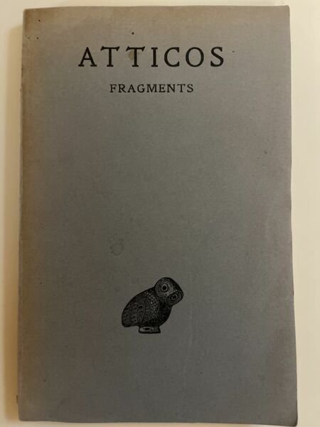 FRAGMENTS DE SON OEUVRE AVEC INTRODUCTION ET NOTES.
