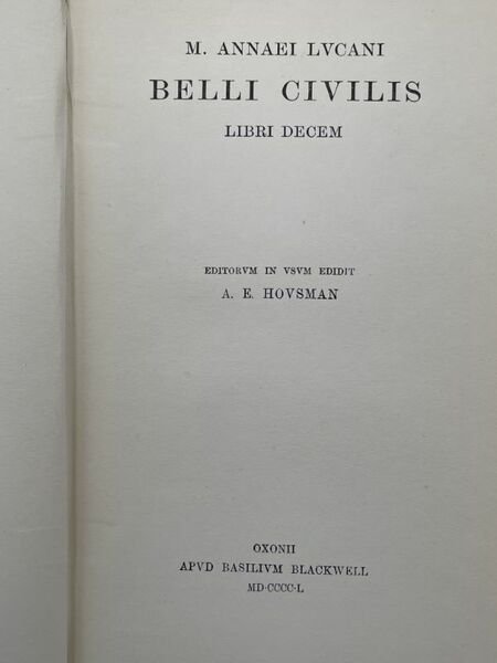 Bellis civilis. Libri decem