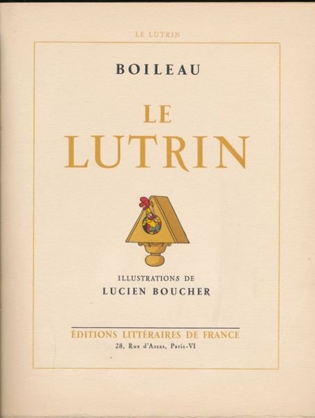 Le lutrin
