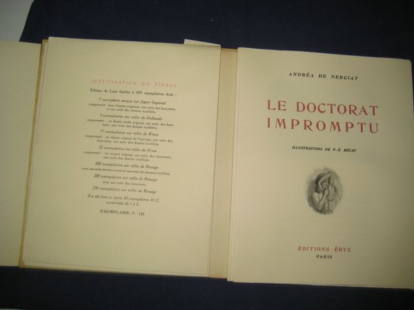 Le doctorat impromptu