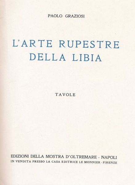 L'arte rupestre della Libia
