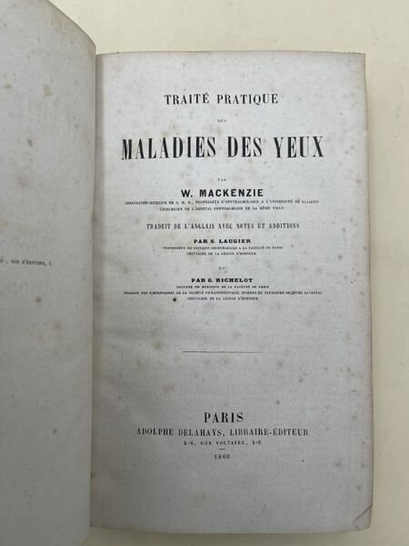 Traité pratique des maladies des yeux