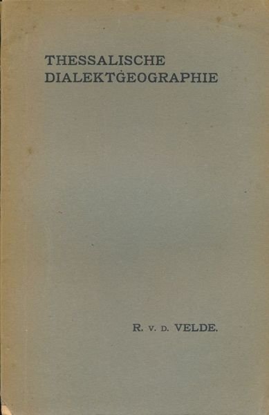 Thessalische dialektgeographie