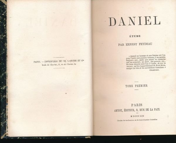 Daniel. Etude