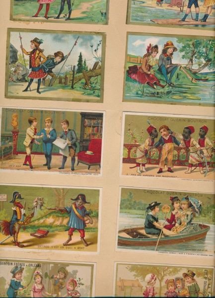 Album de collections : chromolithographies et images