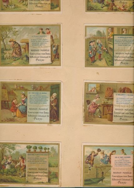 Album de collections : chromolithographies et images