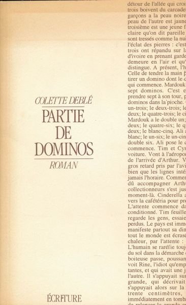 Partie de dominos