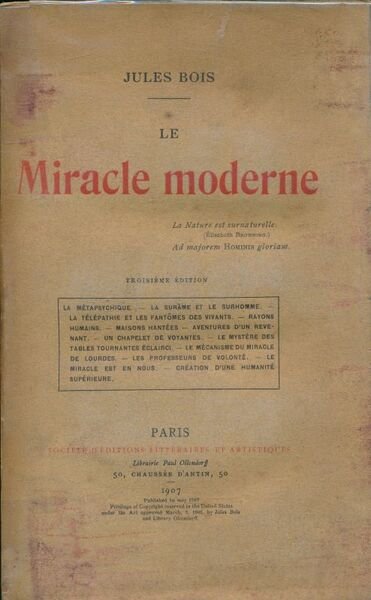 Le Miracle moderne