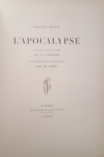 L'apocalypse