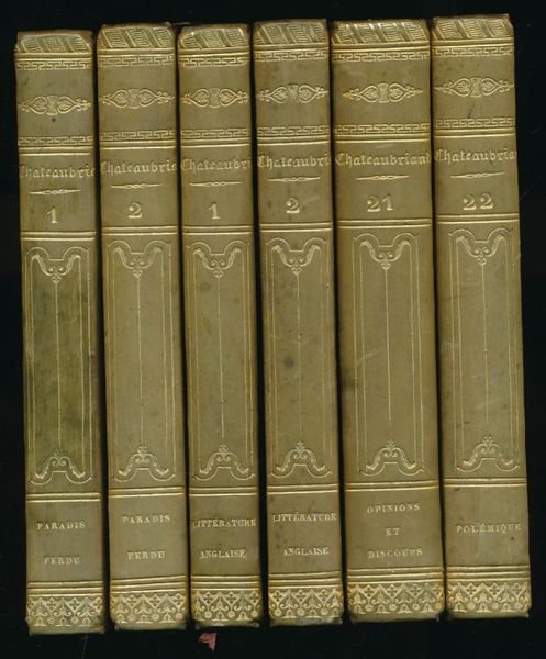 Oeuvres complètes de M. le Vicomte de Chateaubriand