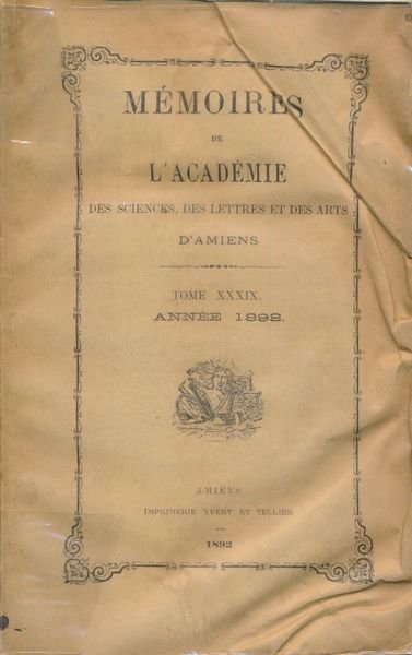 Mémoires de l'Académie des Sciences, des Lettres et des Arts …