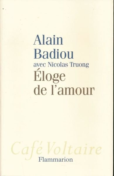 Eloge de l'amour