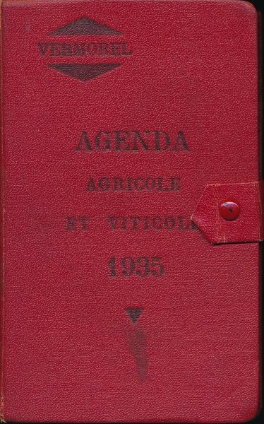 Agenda agricole et viticole 1935