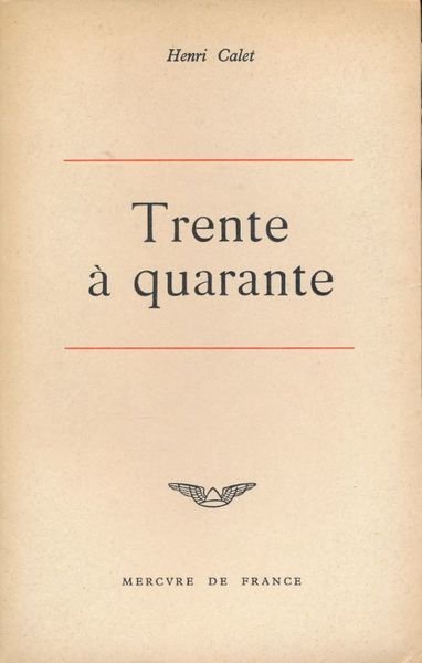 Trente à quarante | Immagine principale