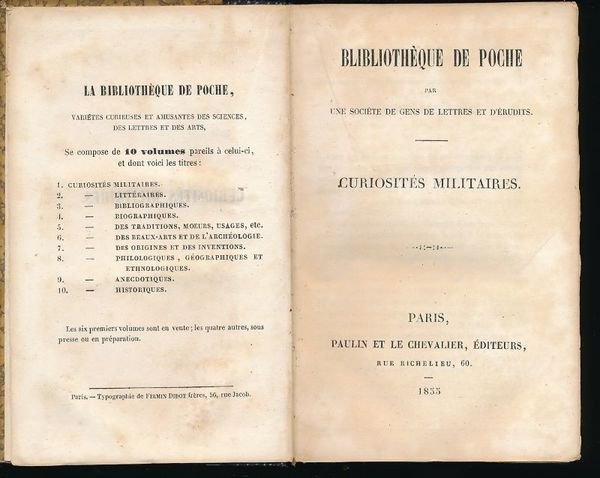 Curiosités militaires