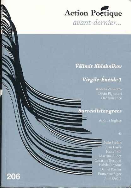 Action poétique. Avant-dernier. Surréalistes grecs