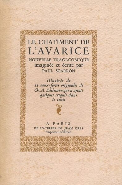 Le chatiment de l'avarice | Immagine principale