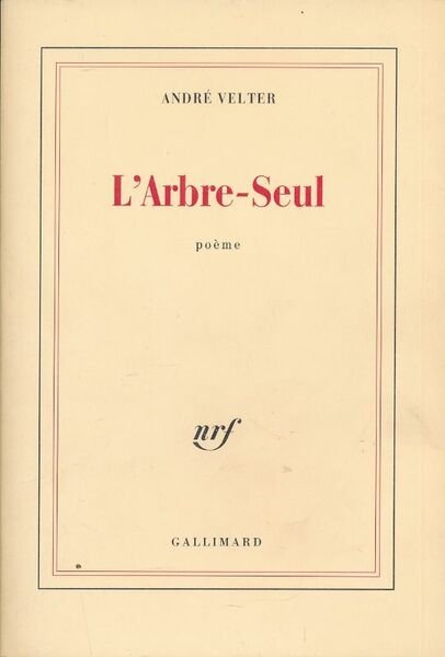 L'arbre-seul
