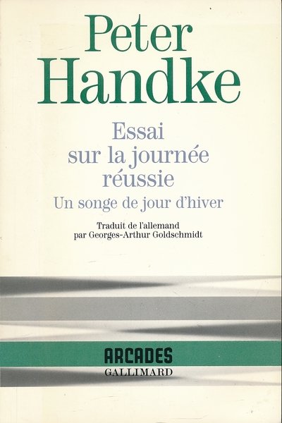 Essai sur la journée réussie. Un songe de jour d'hiver