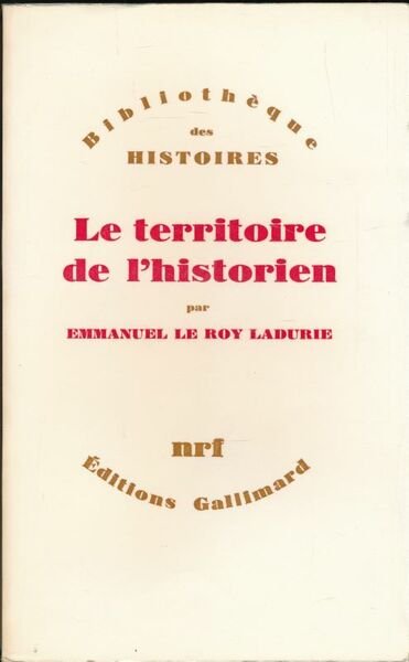 Le territoire de l'historien