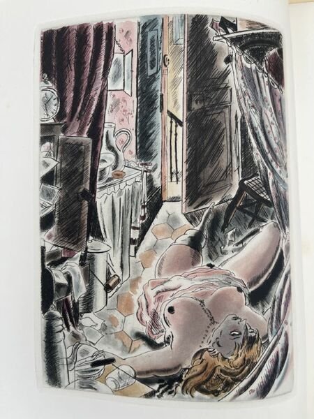 Amants et voleurs. Reliure signée Kieffer